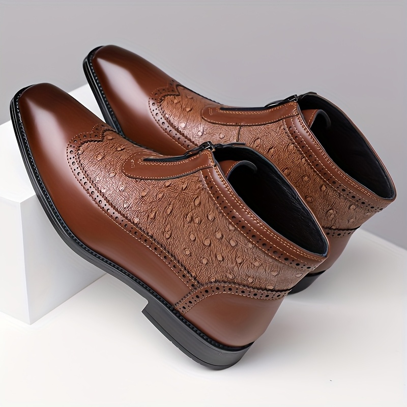 Harrison | Verfijnde Textuur Enkelboots