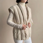 Cherry™ Zachte Geknoopte Puffer Vest