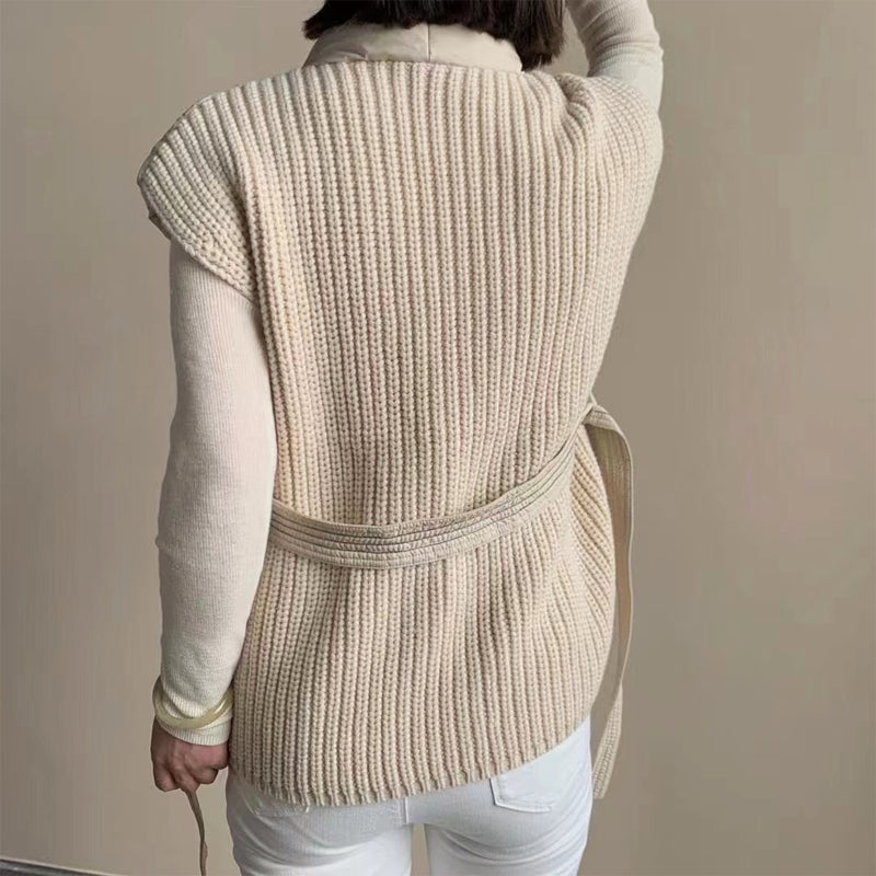 Cherry™ Zachte Geknoopte Puffer Vest