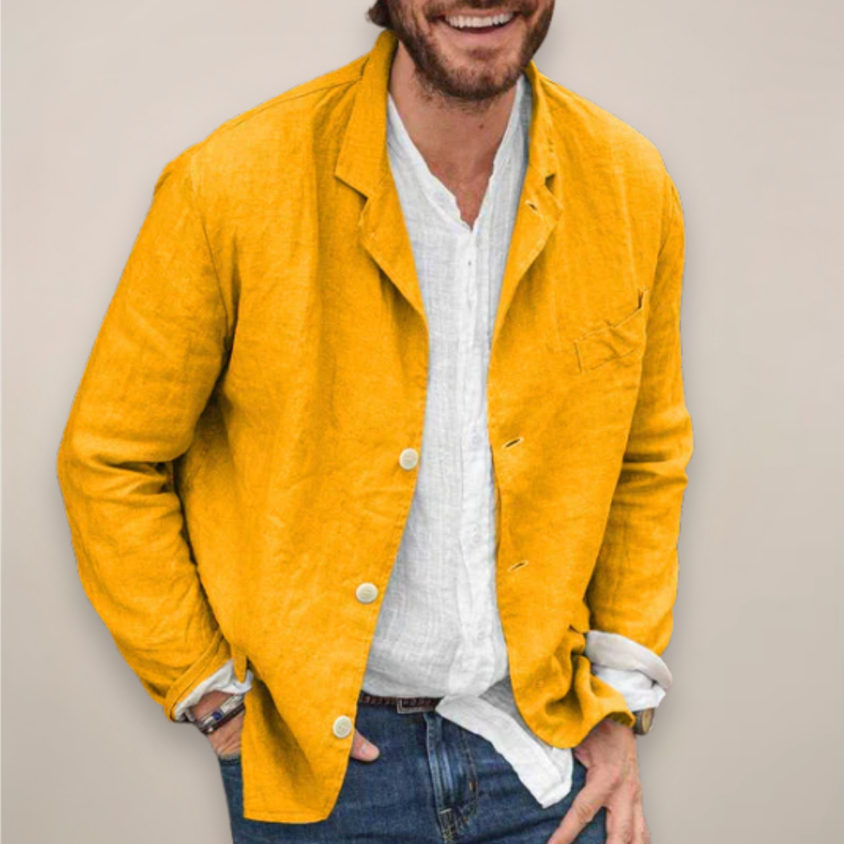 Marcus | Relaxed Lichtgewicht Zomer Blazer