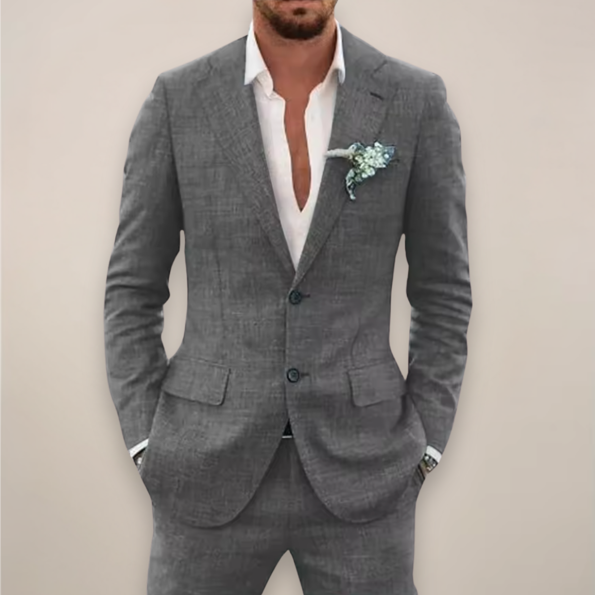 Vincent | Elegante Tweedelige Pak