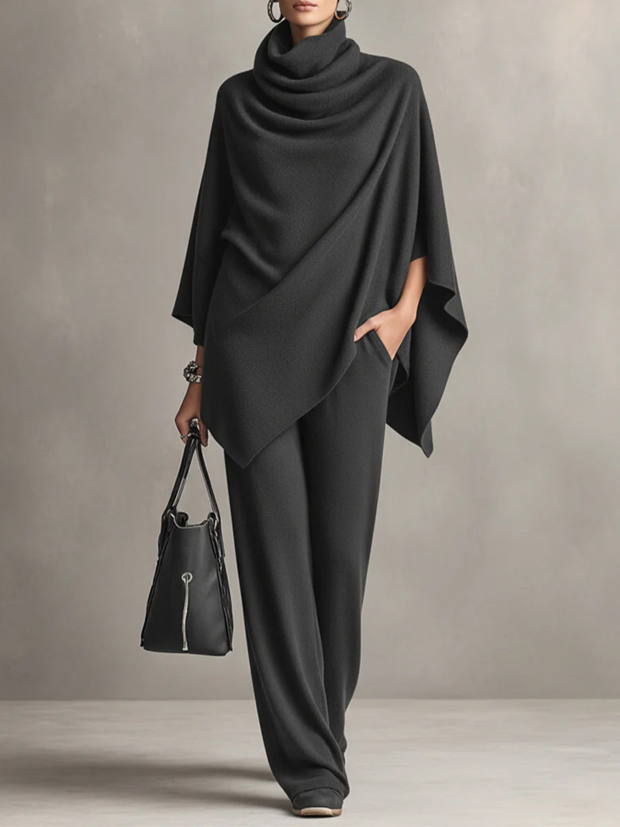 Sarina™ Elegante Drapé Twee-Delige Set