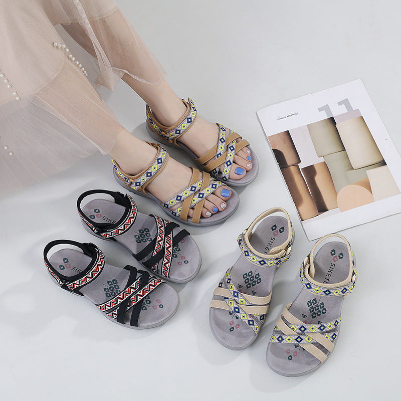 MADISON | KLEURRIJKE BOHO ORTHOPEDISCHE SANDALEN