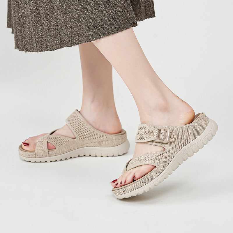 CHLOE | GEHAKTE TEENLOOP ORTHOPEDISCHE SLIPPERS