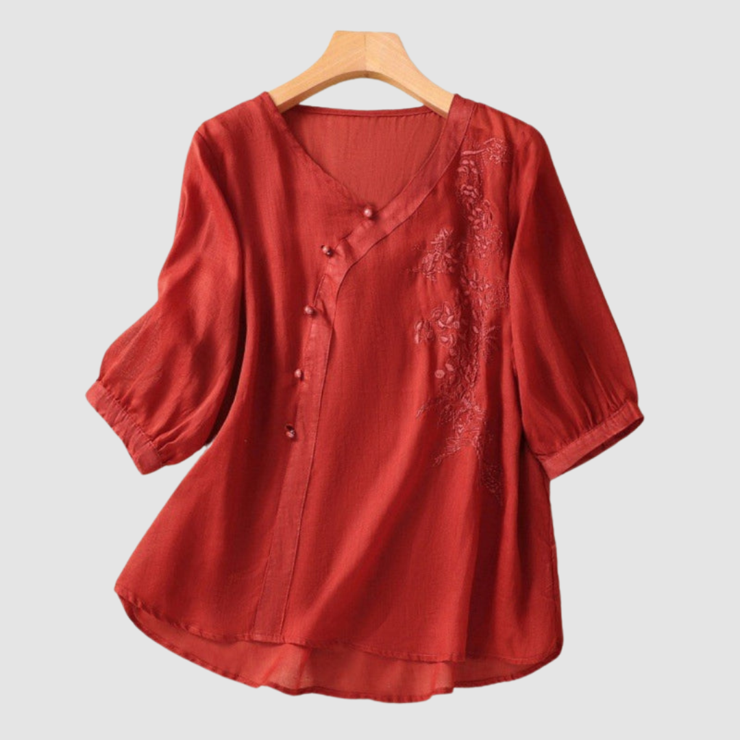 Loraine™ Elegante ademende blouse