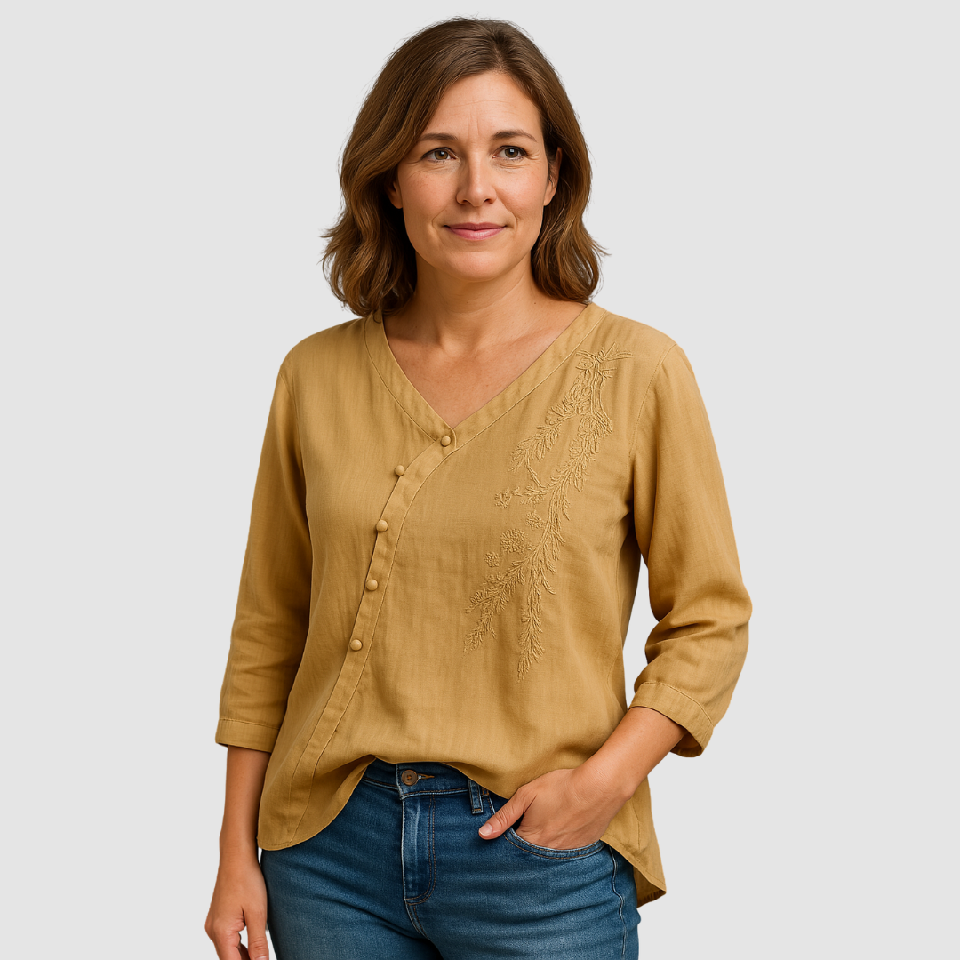 Loraine™ Elegante ademende blouse