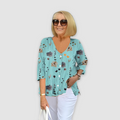 Viola™ Elegante ademende Blouse