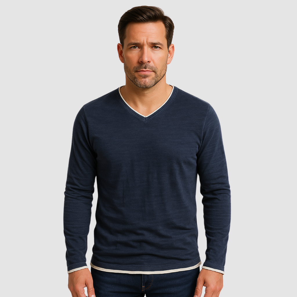 Kaido™ Katoenen Langsleeve Shirt