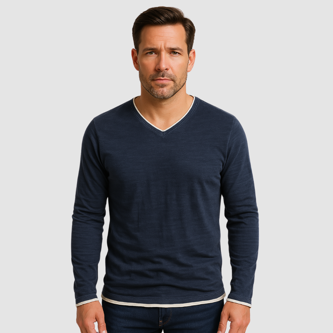 Kaido™ Katoenen Langsleeve Shirt