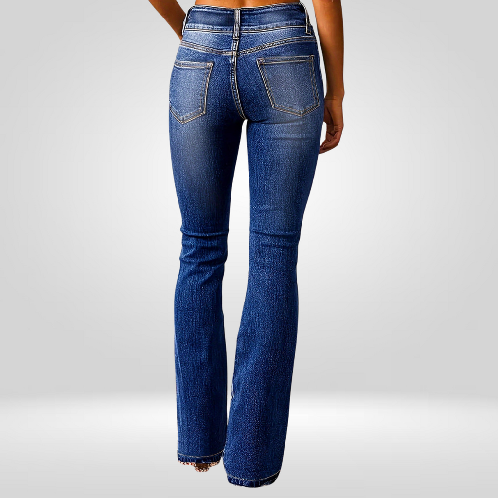 Aya™ Hoge Flared Jeans
