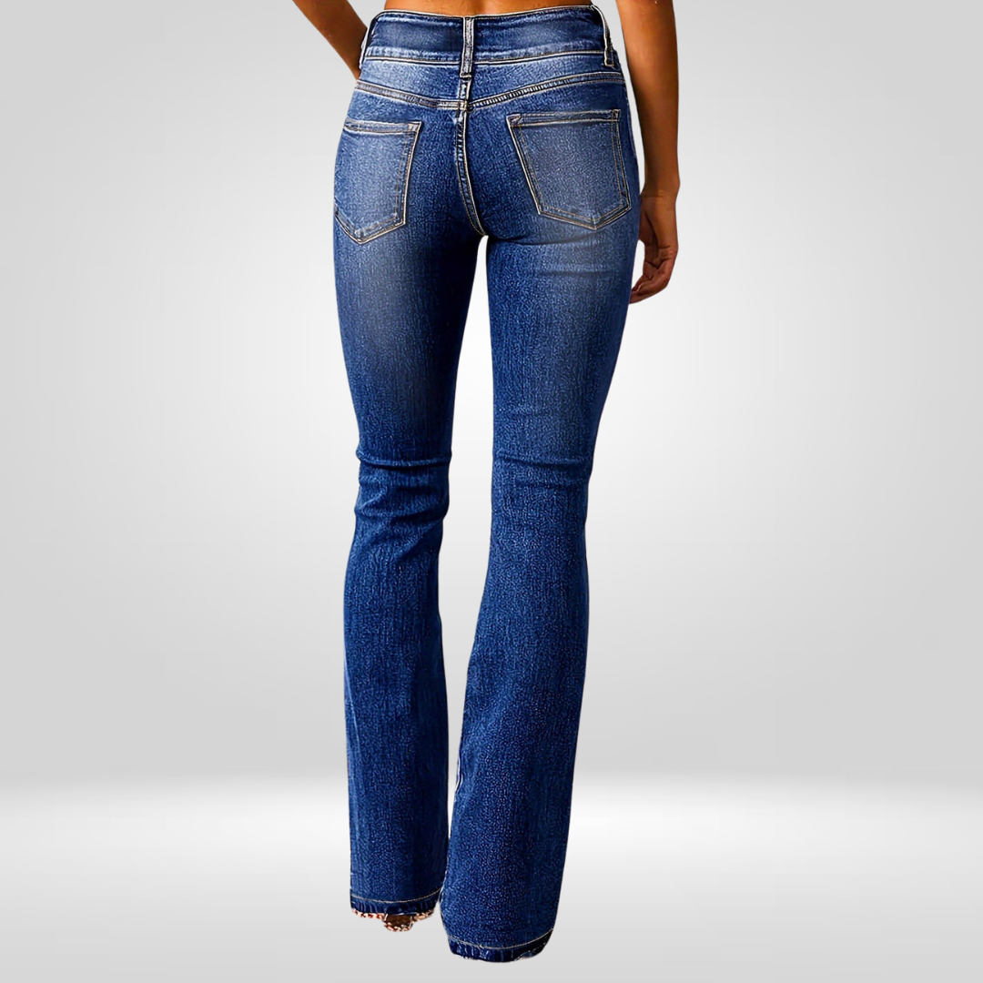 Aya™ Hoge Flared Jeans