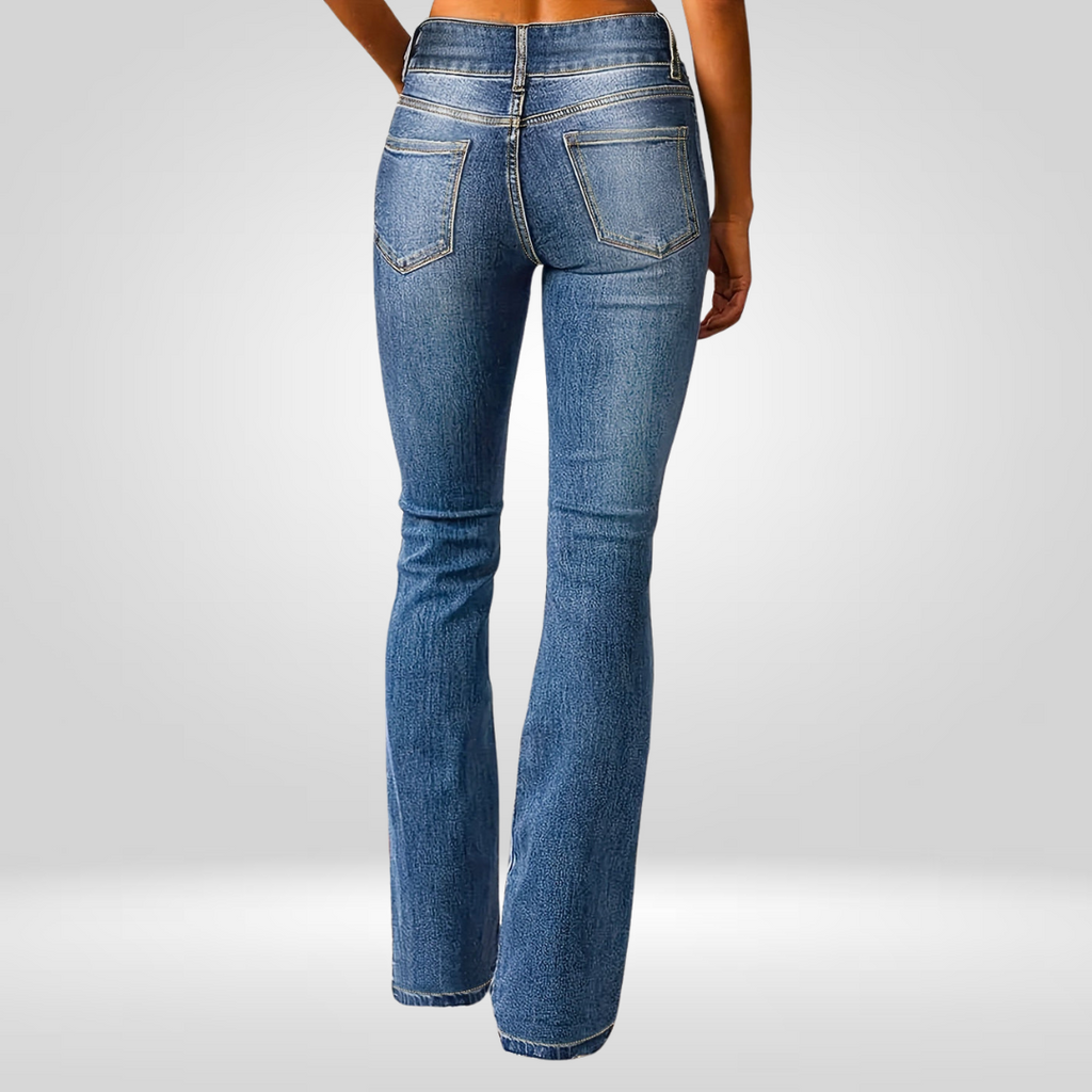 Aya™ Hoge Flared Jeans