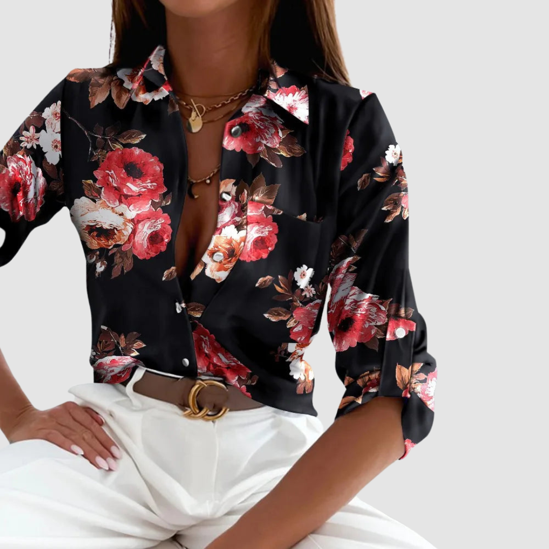 Donna™ Chique pocket blouse