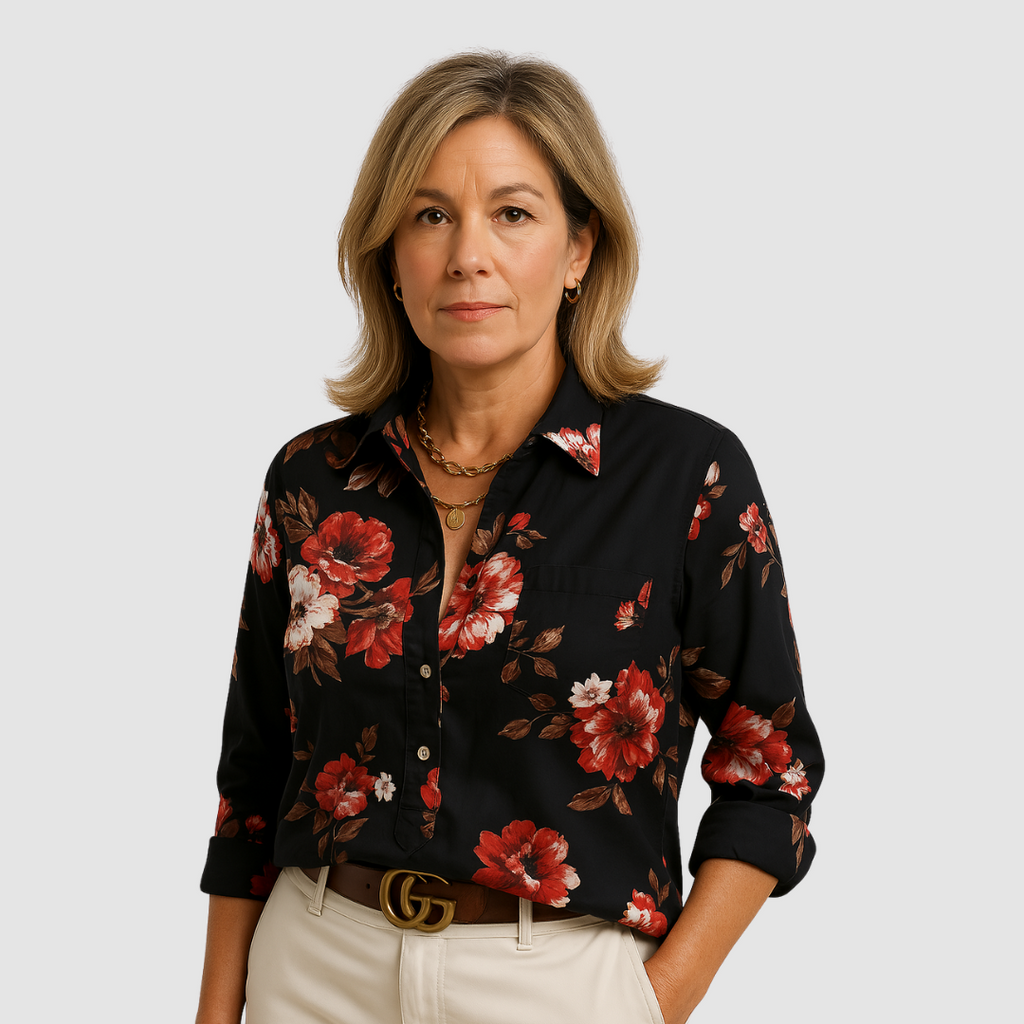 Donna™ Chique pocket blouse