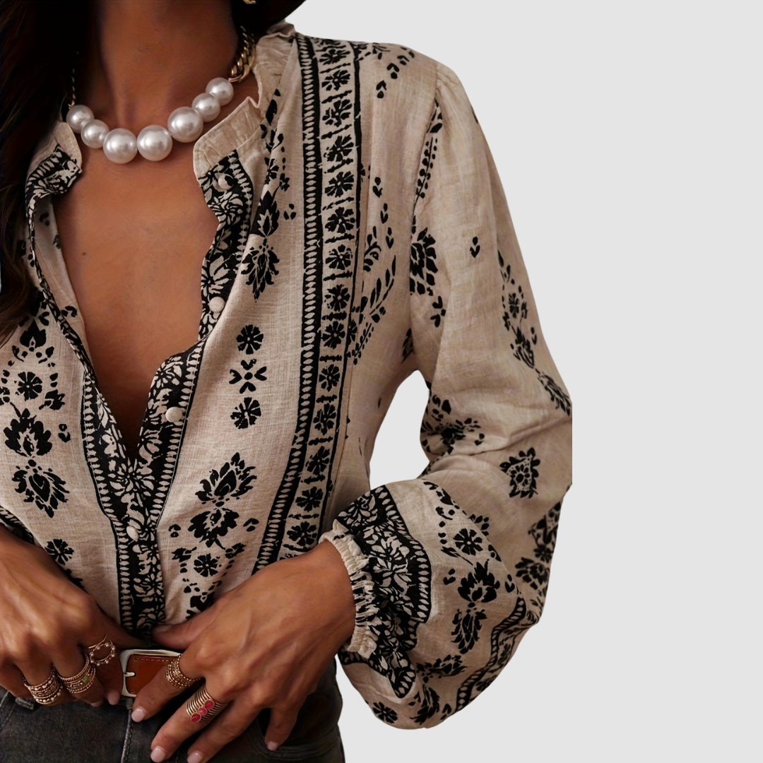 Jessica™ Chic ademende Boho blouse