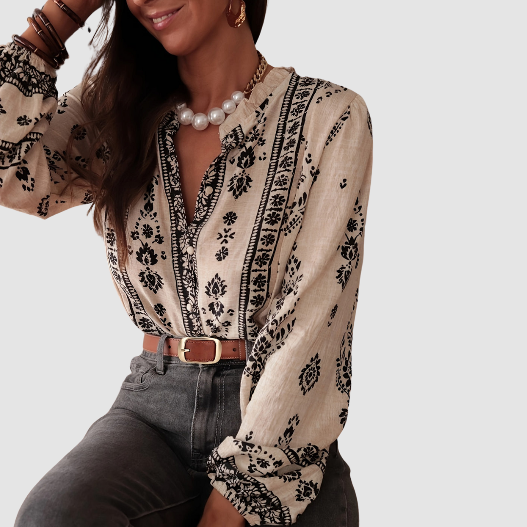 Jessica™ Chic ademende Boho blouse