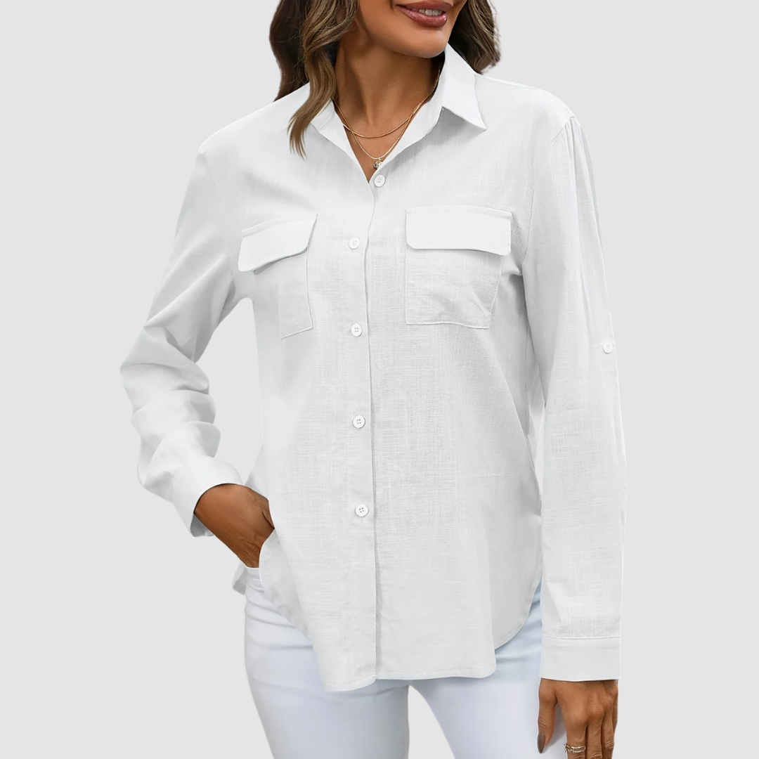 Celest™ Elegante pocketblouse