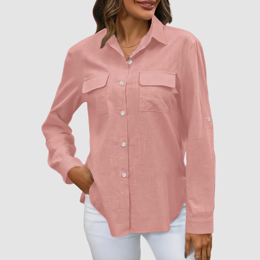 Celest™ Elegante pocketblouse