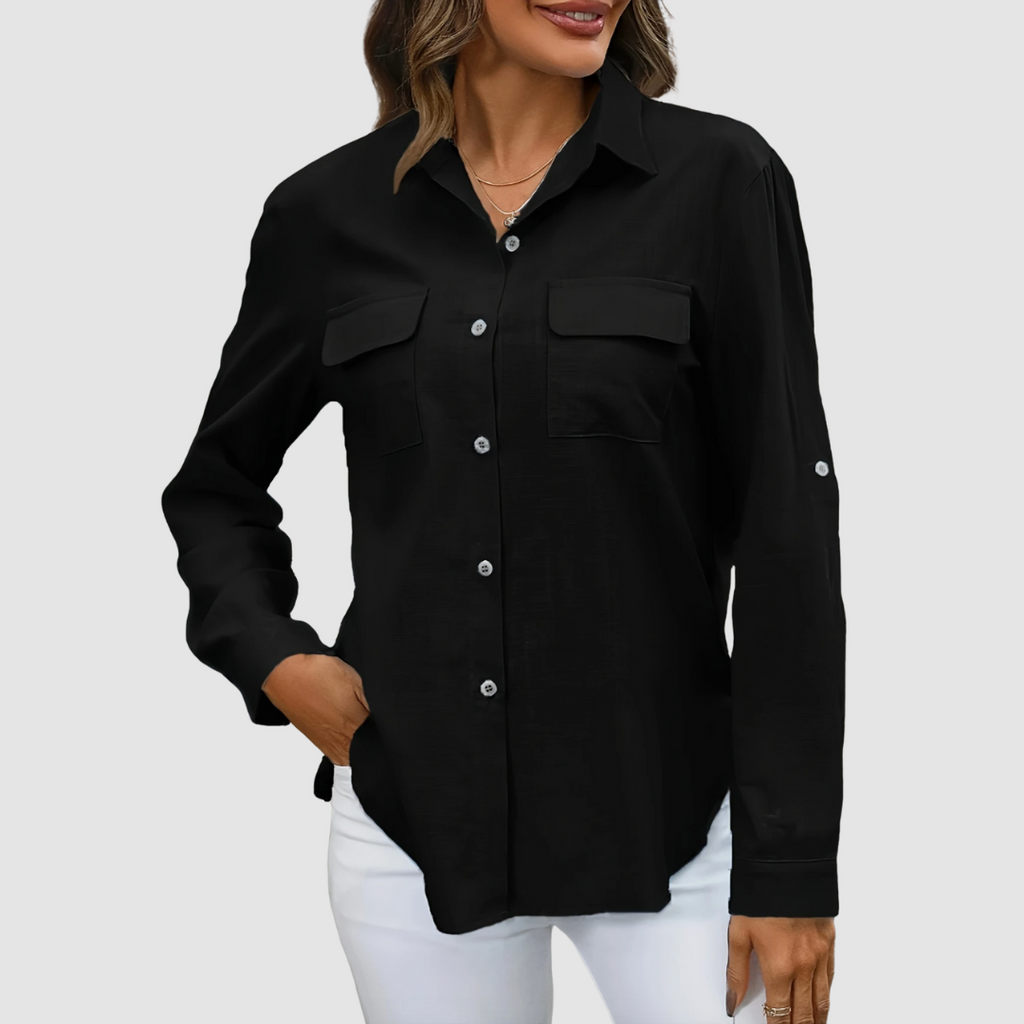 Celest™ Elegante pocketblouse