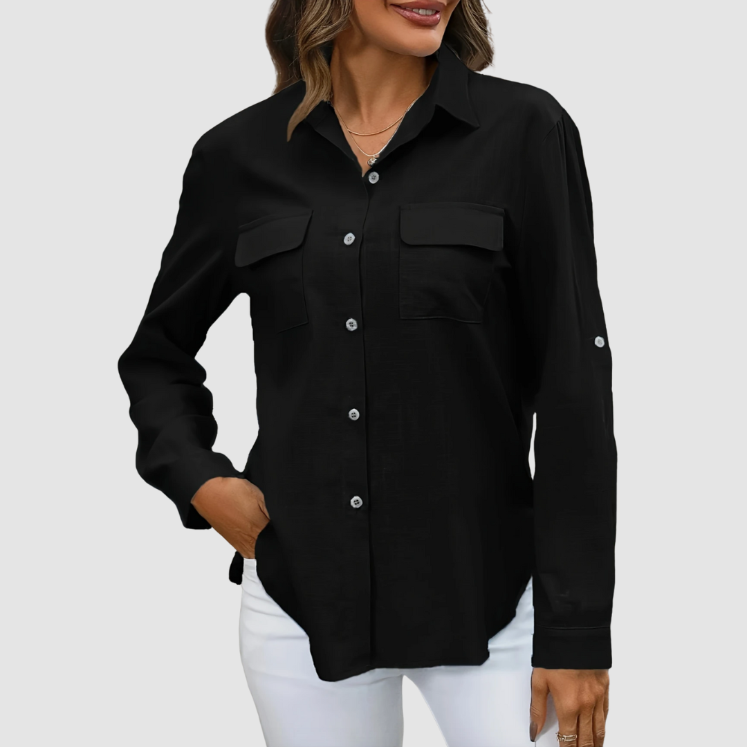 Celest™ Elegante pocketblouse