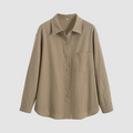 Noemi™ Zachte klassieke pocket blouse