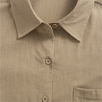 Noemi™ Zachte klassieke pocket blouse