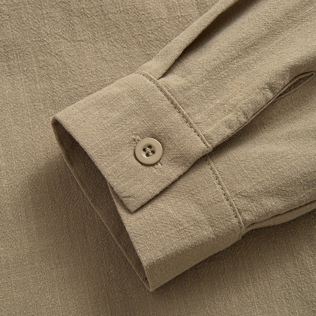 Noemi™ Zachte klassieke pocket blouse