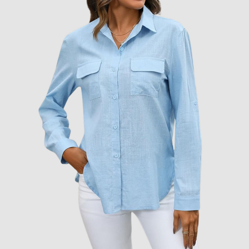 Celest™ Elegante pocketblouse