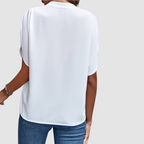 Elain™ Gedrapeerde Blouse