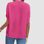 Elain™ Gedrapeerde Blouse