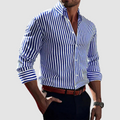 Nate™ Elegante Gestreepte Overhemd