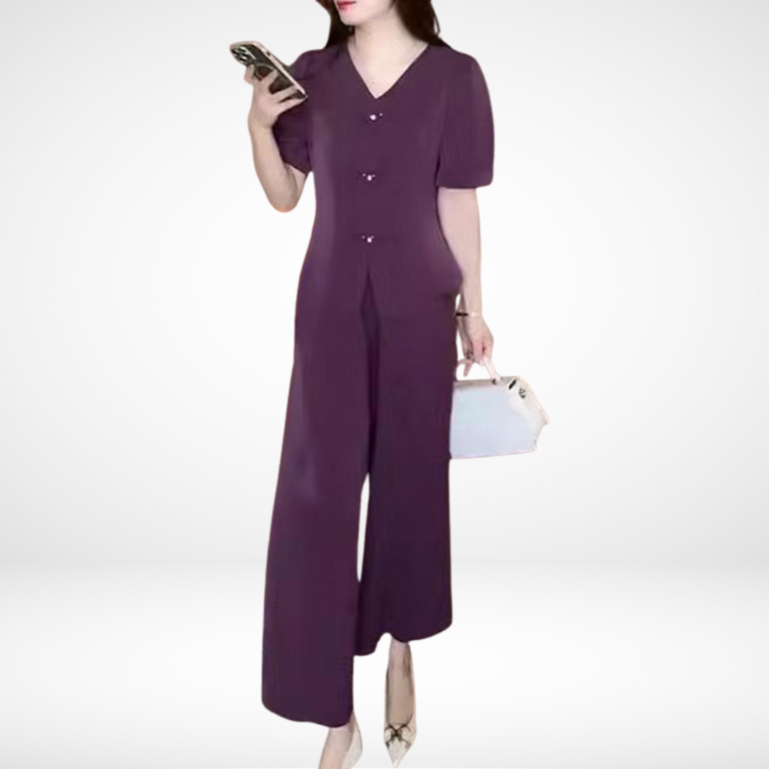 Elsie™ Elegante Korte Mouwen Twee-Delige Set