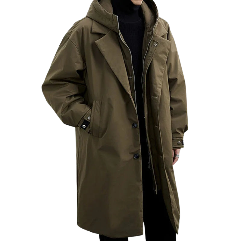Fletcher™ Hoogwaardige lange jas