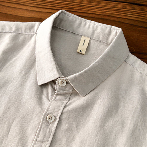 Clerc™ Hoogwaardige Linnen Shirt