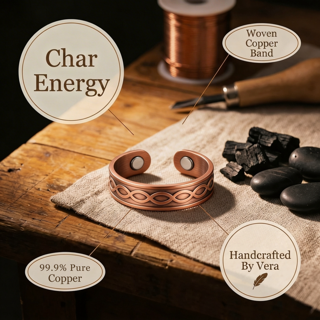 Vera's Char Koperen Ring