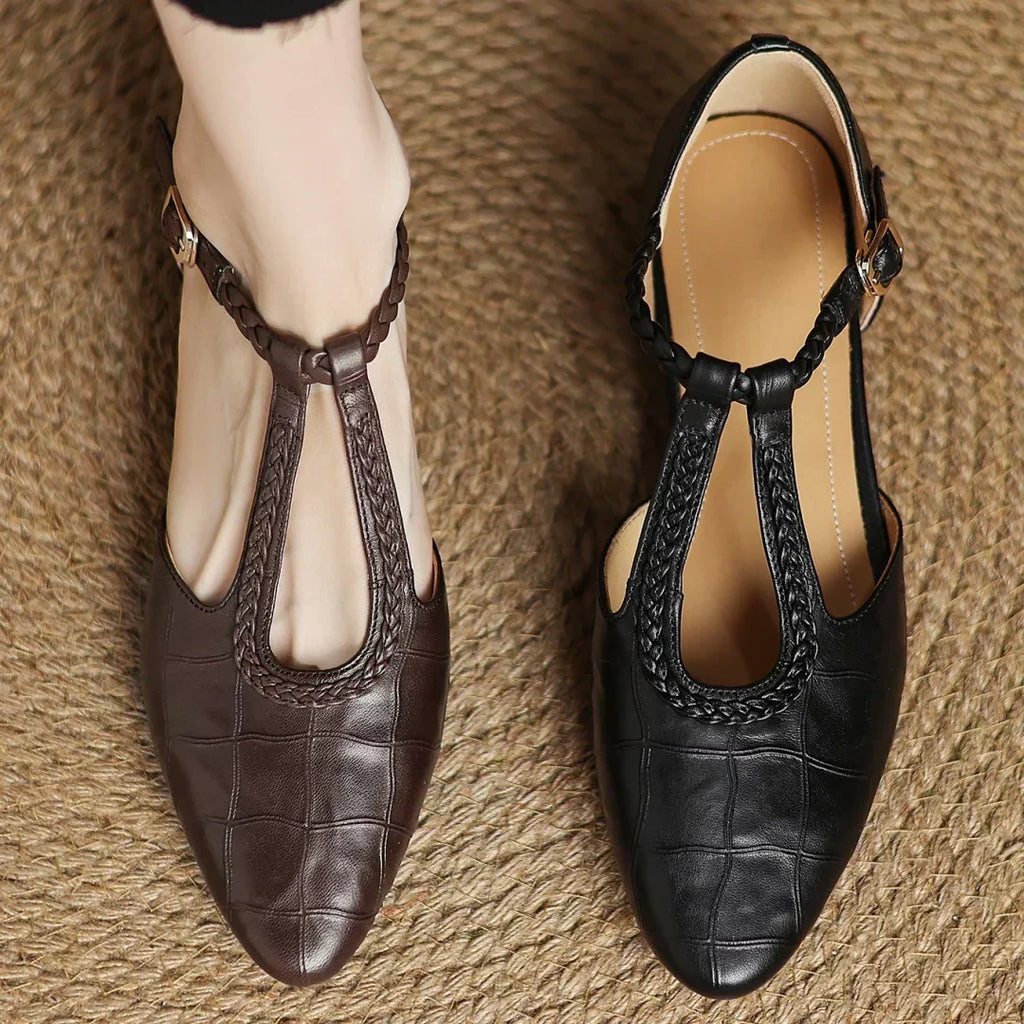 Danielle | Klassieke Comfort Schoenen met Bandjes