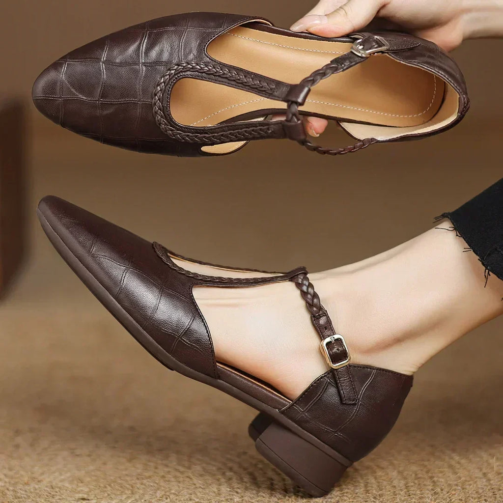 Danielle | Klassieke Comfort Schoenen met Bandjes