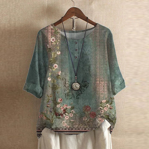 ROSALINE | RETRO-GEÏNSPIREERDE BLOUSE