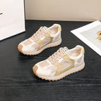 Sneakers Giulia | Retrò in Suède Patchwork
