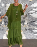 Claire | Elegante Vloeiende Maxi-jurk