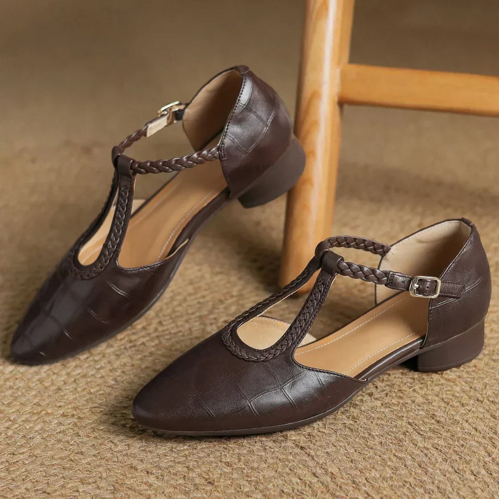 Danielle | Klassieke Comfort Schoenen met Bandjes