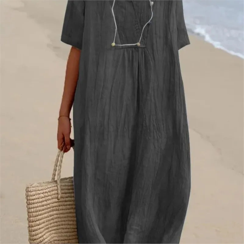 SILVANA | RELAXED TEXTURED MAXI JURK