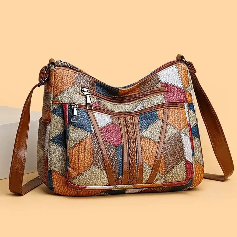 Sienna | Kleurrijke Patchwork Handtas