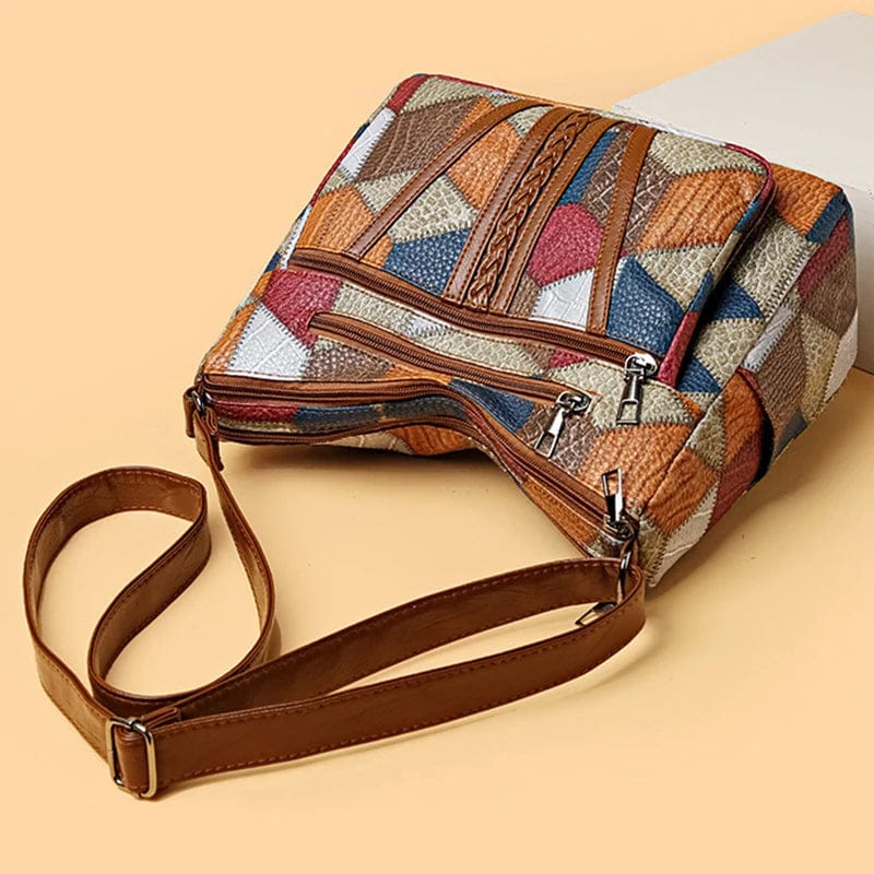 Sienna | Kleurrijke Patchwork Handtas