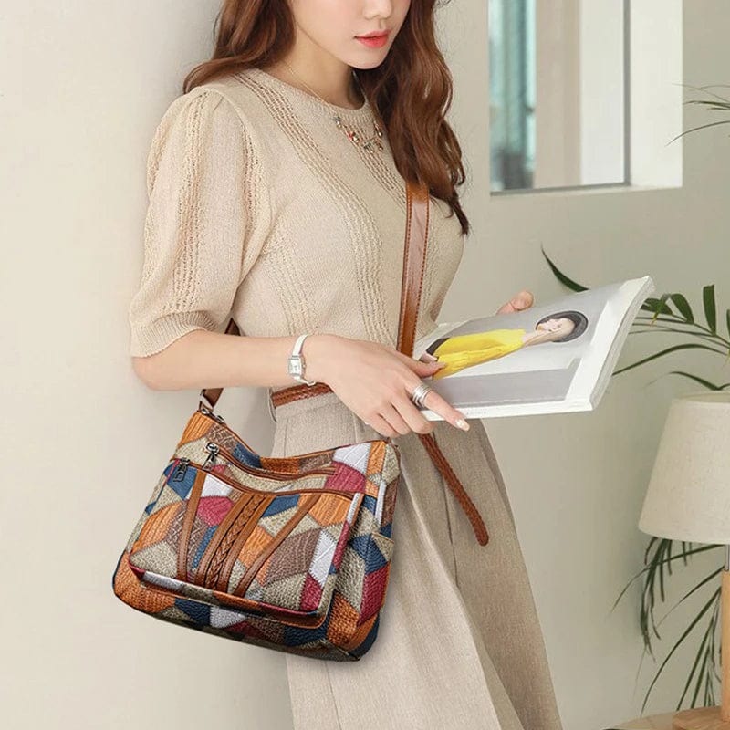 Sienna | Kleurrijke Patchwork Handtas