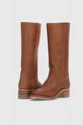 Paisley | Klassieke Knie Hoge Hakken
