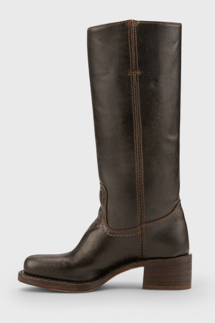 Paisley | Klassieke Knie Hoge Hakken