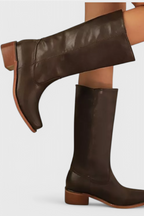 Paisley | Klassieke Knie Hoge Hakken