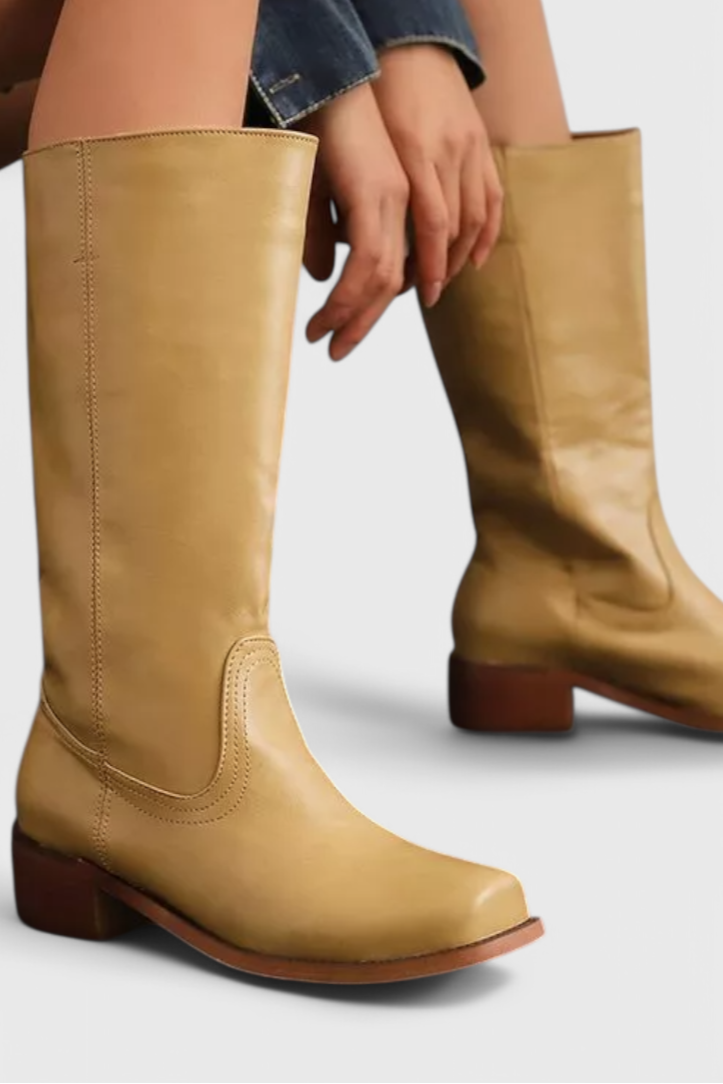 Paisley | Klassieke Knie Hoge Hakken