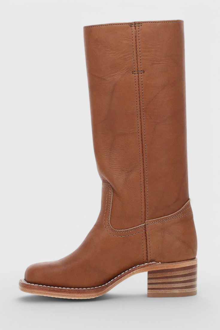 Paisley | Klassieke Knie Hoge Hakken